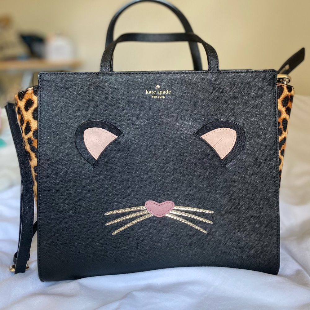 Kate Spade Hayden Run Wild Leopard Crossbody bag